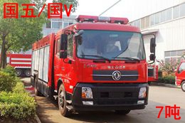 國(guó)五東風(fēng)天錦7噸泡沫消防車